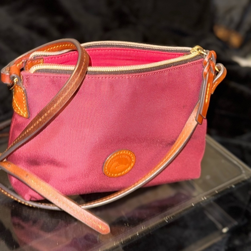Dooney & Bourke Maroon Crossbody Bag - Picture 15 of 16